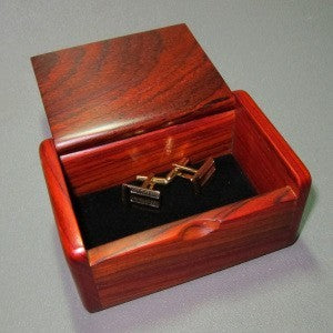 MINI COCOBOLO ROSEWOOD PEGGED BOX