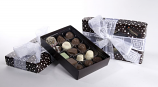 SKU 165 Box with 15 chocolates  Filled with fruits, nuts and liquour  Best seller